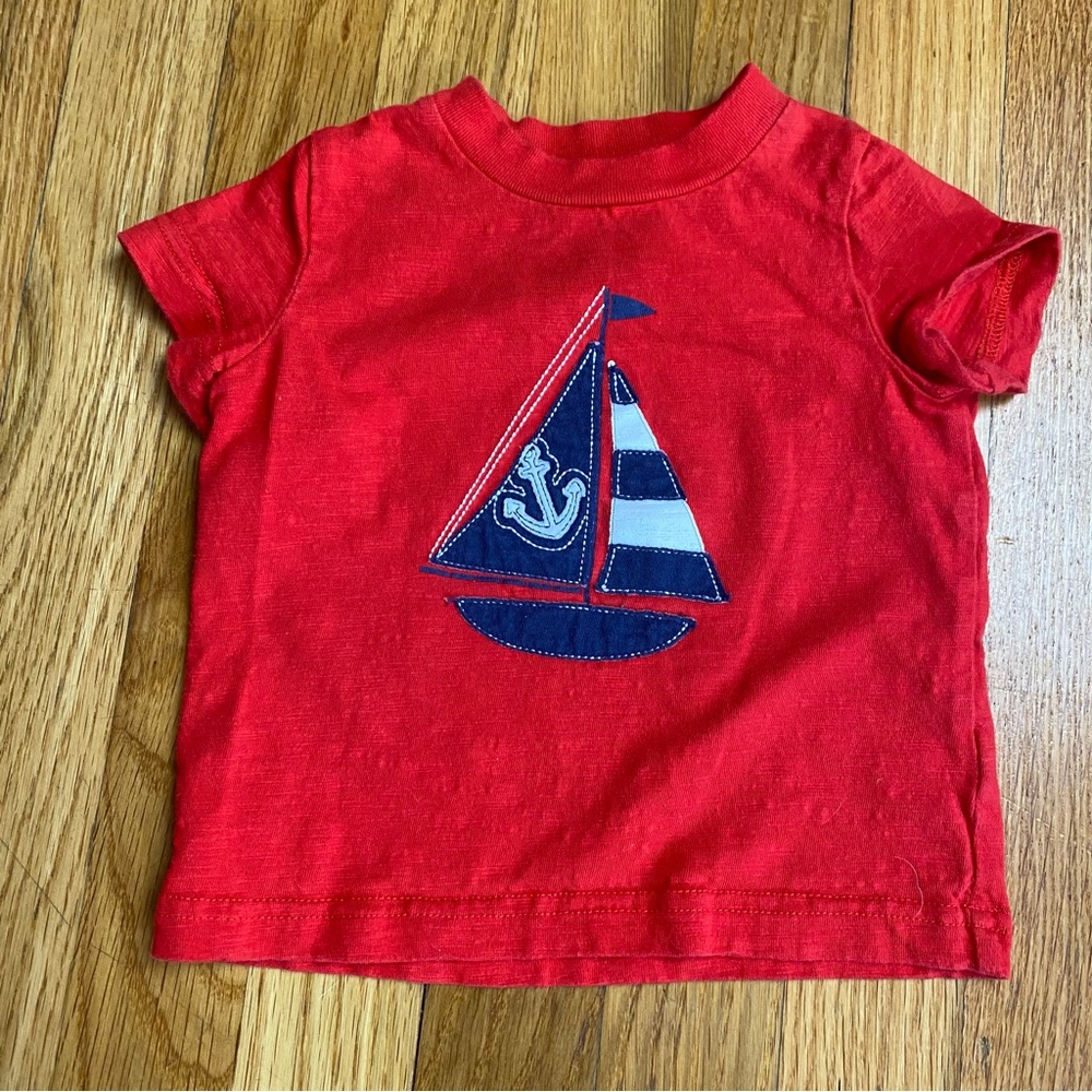 Little Me 2pc Nautical Outfit - Picture 2 of 7